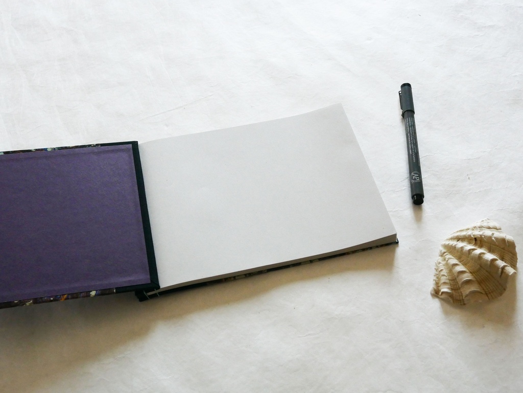 Carnet japonais Noir & émeraude
